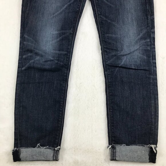 HUDSON JEANS Krista Ankle Super Skinny Jeans with Raw Hem 26 - Picture 5 of 11